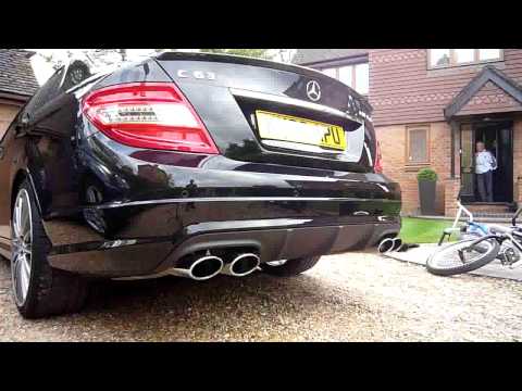 Mercedes c63 amg exhaust- Amazing, MUST HEAR!