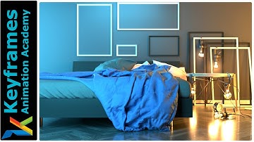 Bedroom Lighting  in 3dsmax vray Day 02