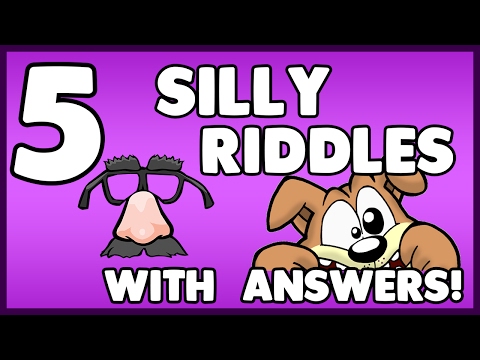 5 SILLY AND FUNNY riddles and brainteasers with answers for kids!