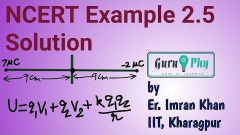 NCERT Chapter-02, Example 2.5 Solution, Physics Class 12, Lecture-2.4