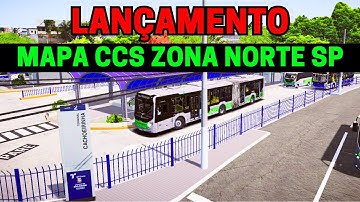 🔴Gameplay Novo Mod Mapa CCS Zona Norte de São Paulo Linha 9006 Vila Penteado | Proton Bus Simulator