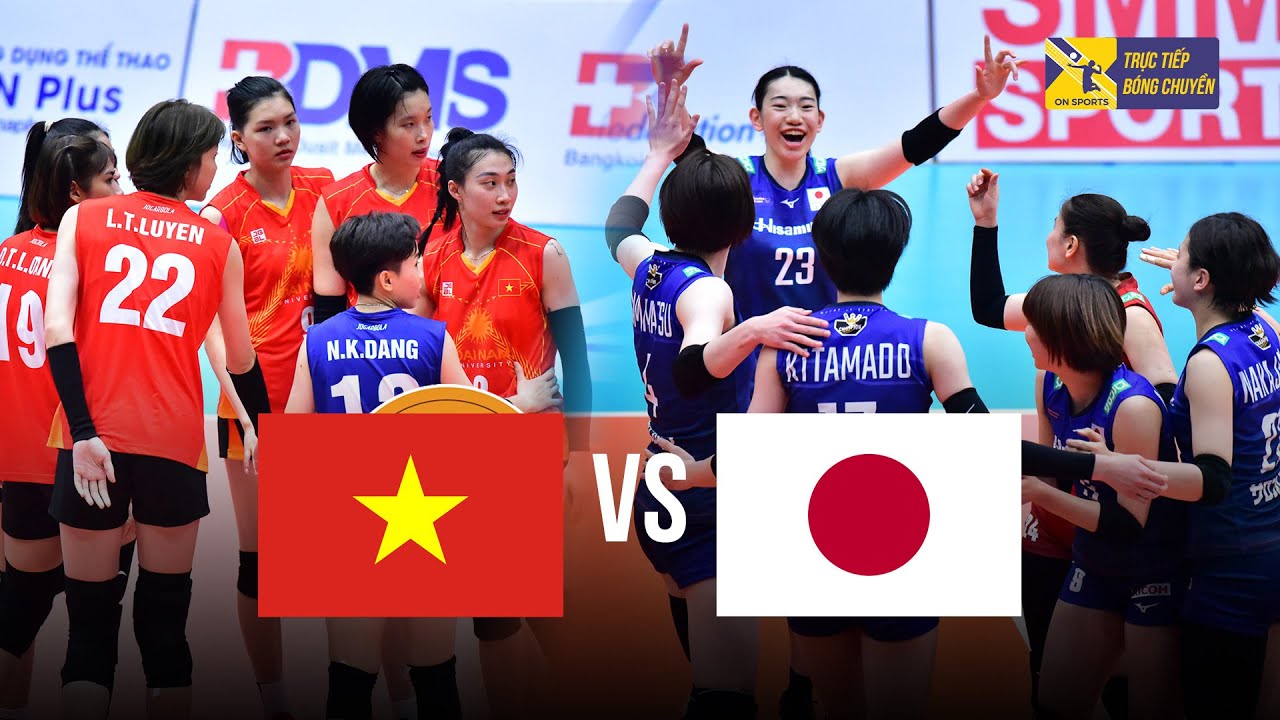 Màn đại náo chấn động châu Á của các cô gái VN trước cường quốc bóng chuyền | Việt Nam vs Nhật Bản