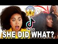 HAVING NATURAL HAIR IS A FULL TIME JOB...REACTING TO NATURAL TIK TOK VIDEOS