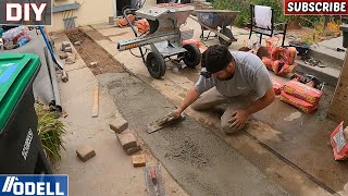 How to Pour Concrete with the MudMixer!