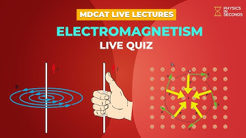 MDCAT Physics Live Quiz - Unit#11 Electromagnetism