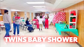 THE TWINS BABY SHOWER | BRYLEIGH GETS A SURPRISE VISITOR | Vlogmas Day 3 | Family 5 Vlogs