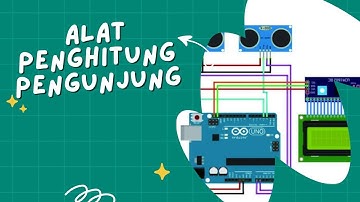 Tutorial Alat penghitung pengunjung memakai Arduino