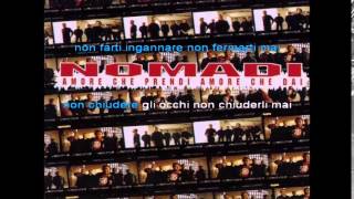 Video thumbnail of "Amore che prendi, amore che dai (NOMADI) Karaoke"