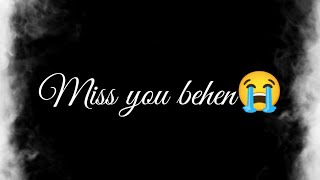 Miss you behen status|behen ke liye sad shayari|raksha bandhan sad status shayari screenshot 4