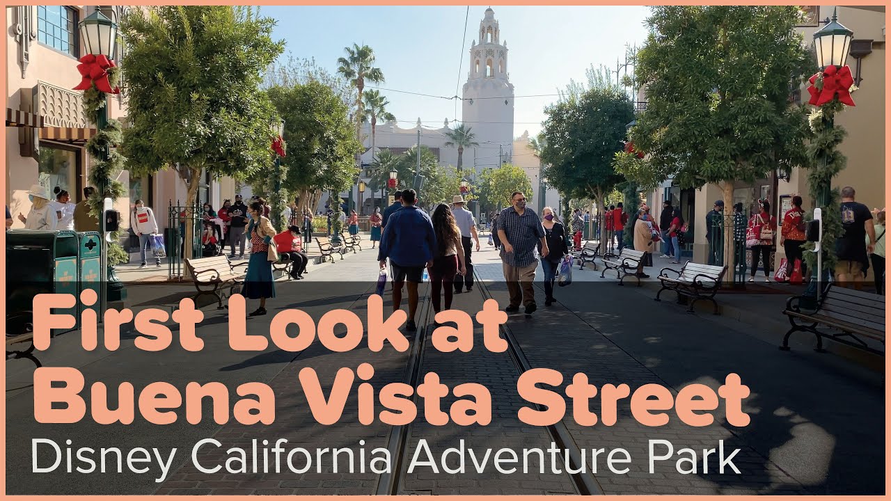 What To Expect Buena Vista Street Downtown Disney - Picky Palate, image size:1280x720