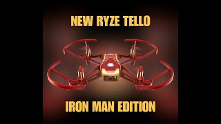New Ryze Tello Iron Man Edition Release April 2019