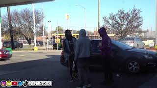 Dish Reacts To SM0KING THUGS PRANK in DETROIT'S MOST DANGEROUS HOOD!!!