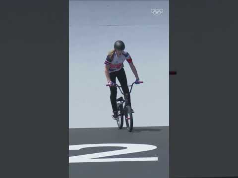 The first ever BMX freestyle Olympic champions!