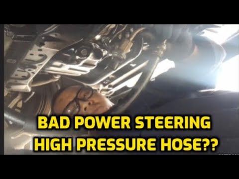 GOT A BAD POWER STEERING HIGH PRESSURE HOSE/LINE? REPLACE IT AHEAD OF TIME