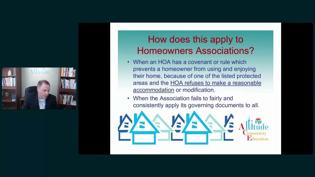 Fair Housing Laws   What Are They and Do They Apply to Associations?