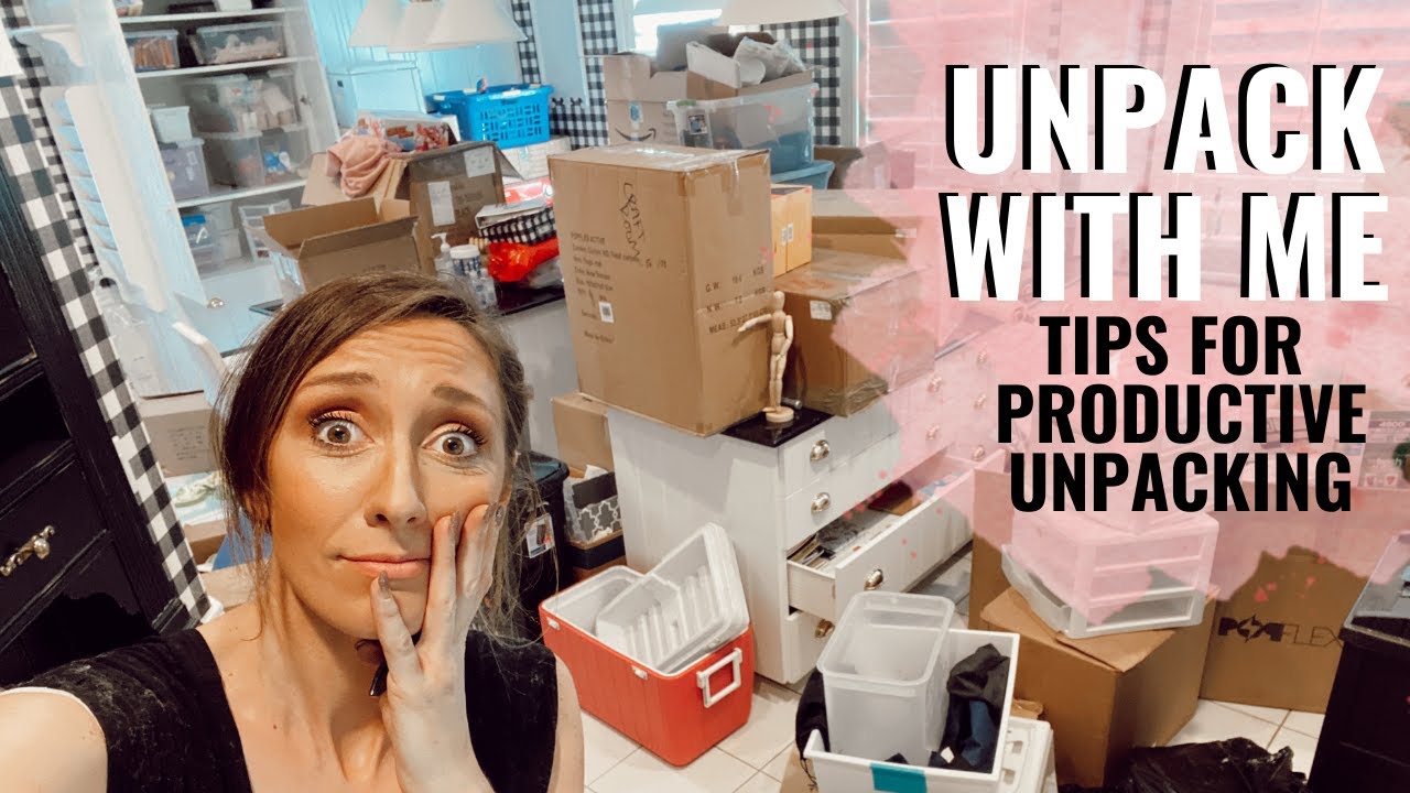 Unpack with me! Tips for unpacking a house with Jordan Page | Bedroom, mud room