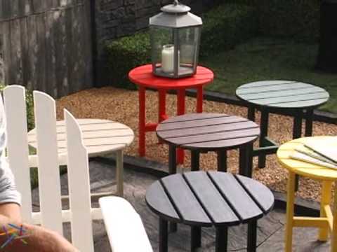 POLYWOOD® Recycled Plastic Classic Adirondack Chair - Product Review Video
