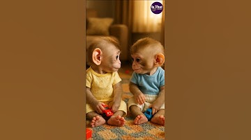 Monkey Farts… and They BOTH Lose It Laughing! 🤣🐒