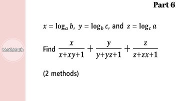 E&L - HOW TO: Logarithmic Expression (Part 6)