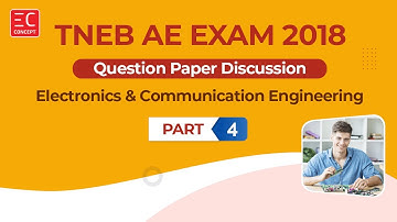 TNEB AE 2018 - Explanation in Tamil | Electronics and Communication Engineering | Part - 4 of 6