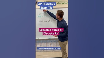 AP Statistics Exam Tip - find an expected value #apstats #apstatistics #apexams #apexamprep