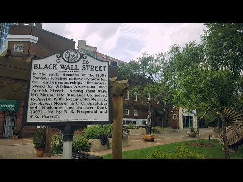 Why Was Black Wall Street In North Carolina Targeted And Removed? - Dane Calloway Live