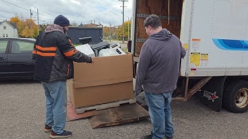 demonstrating need for rough terrain stacker.