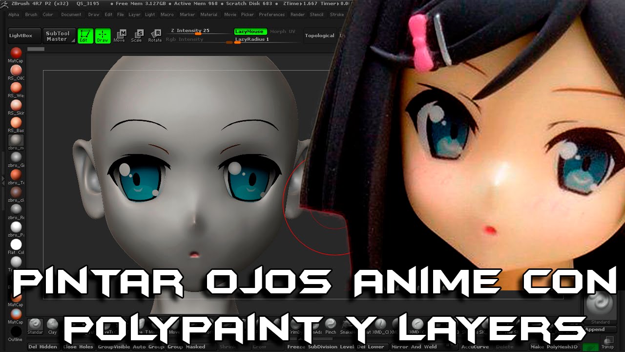 anime zbrush anime zbrush