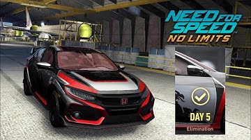 Honda Civic Type R DAY 5 NFS No Limits SK1LLMAST3RS Gameplay Walkthrough