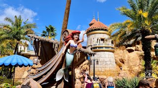 Magic Kingdom 2022 New Fantasyland Walkthrough in 4K | Walt Disney World Florida October 2022