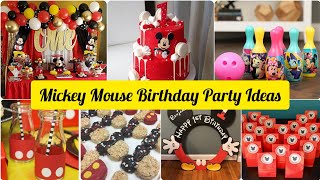 Mickey Mouse Birthday Decoration Ideas @classicalwishes167