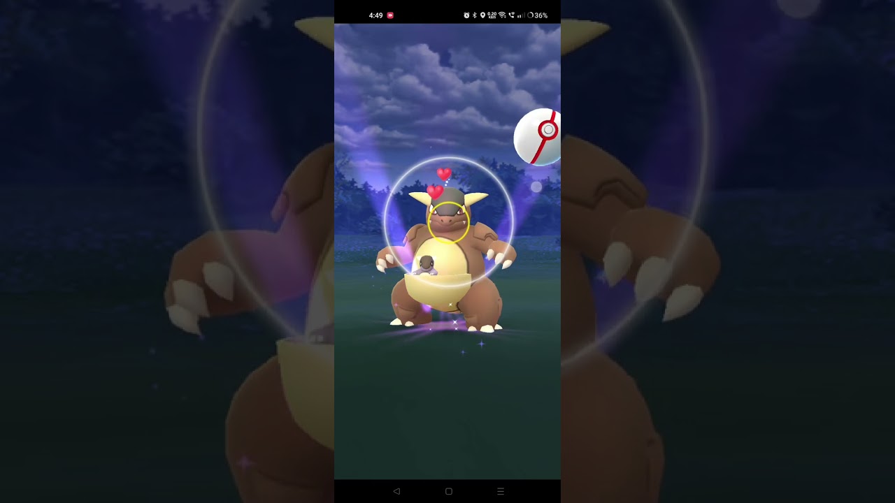 Hundo Kangaskhan in Pokémon Go 