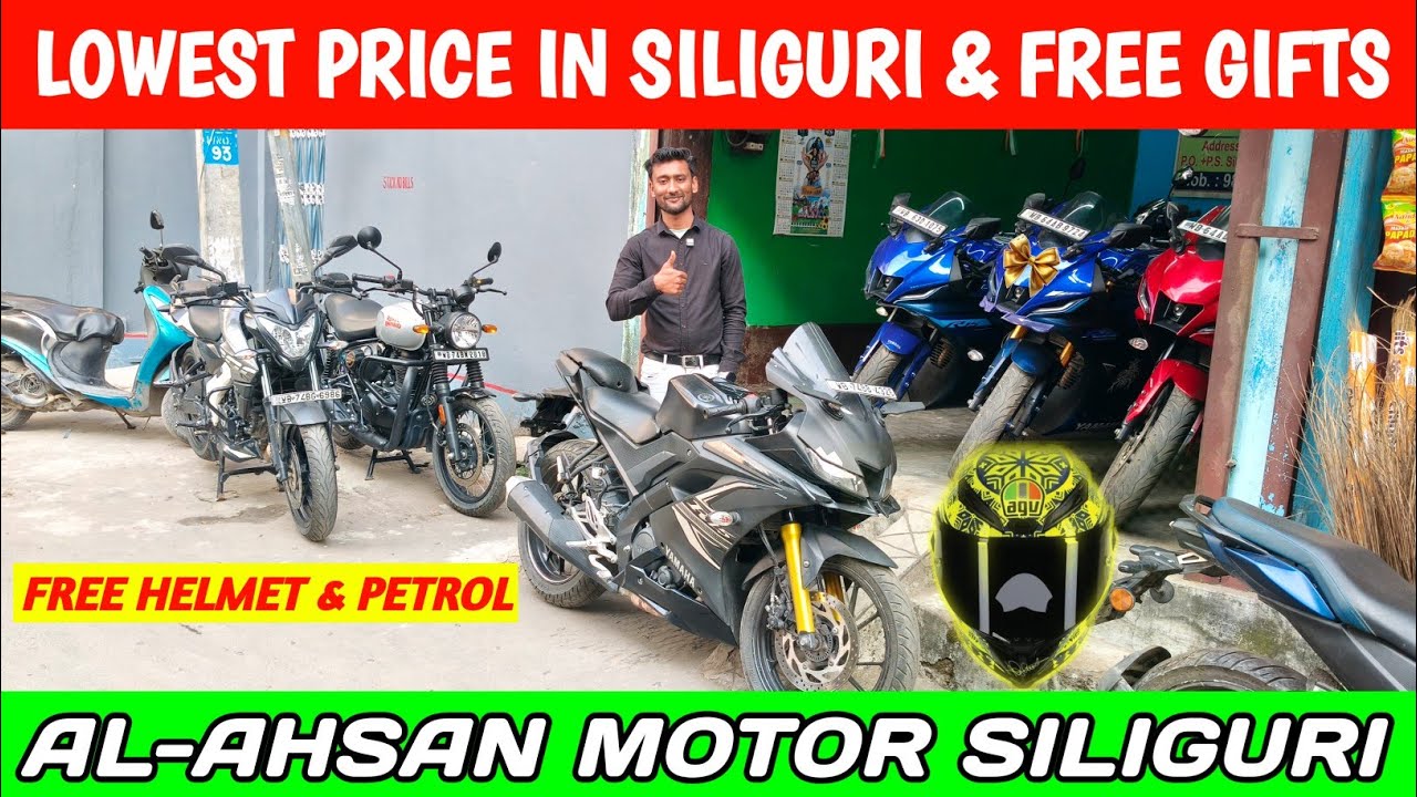 1 Lakh Me R15 😱🔥 | Second Hand Bikes In Siliguri📍- Lowest Price & Re-finance | Al-Ahsan Motors📍