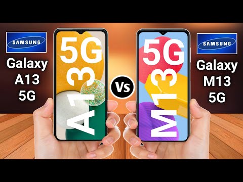 Samsung Galaxy A13 5G Vs Samsung Galaxy M13 5G