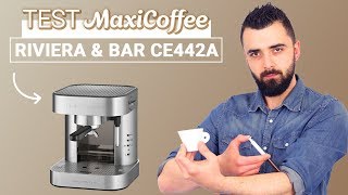 RIVIERA & BAR CE442A | Machine expresso compacte | Le Test MaxiCoffee