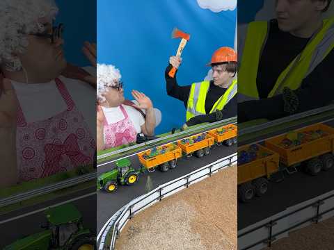 Remote control tractors and truck #builderc