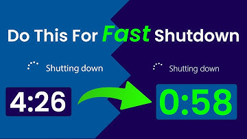 Fix Windows Slow Shutdown on HDD/SSD | Shutdown Takes Long Time | Windows 10/11 Not Shutting Down