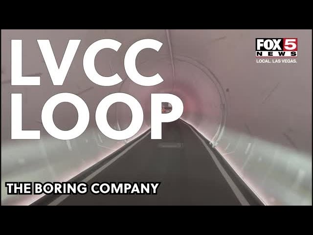 INSIDE LOOK — Ride through the Boring Company's Loop at LVCC 