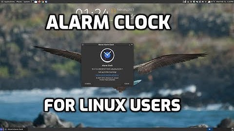 Alarm Clock for Linux Users