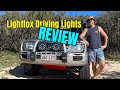 Lightfox 9inch osram laser led driving lights review