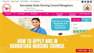 #howtoapply  - No Objection Certificate in Karnataka Nursing Council. #NOC  #nurse #diy #karanataka