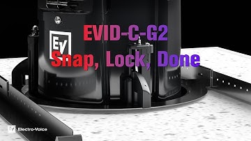 Snap, Lock, Done: How to Install EVID C-G2 Ceiling Speakers in Minutes