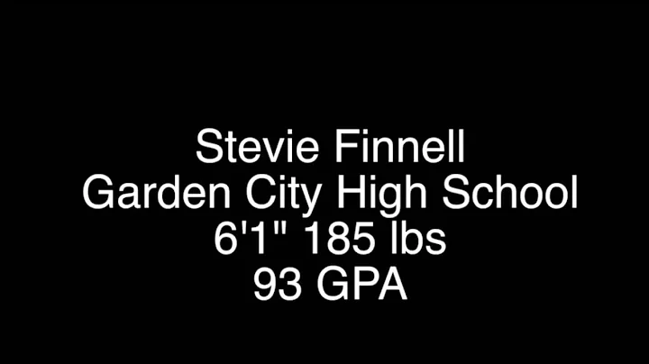 Stevie Finnell Highlights 2020 9M