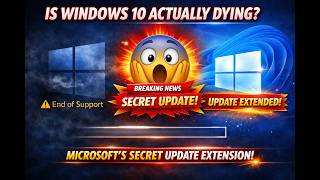 Is Windows 10 Actually Dying Reaction to Microsoft's Secret Update Extension