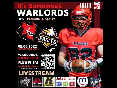 Livestream AFL Division 2 Vienna Warlords vs. Pannonia Eagles