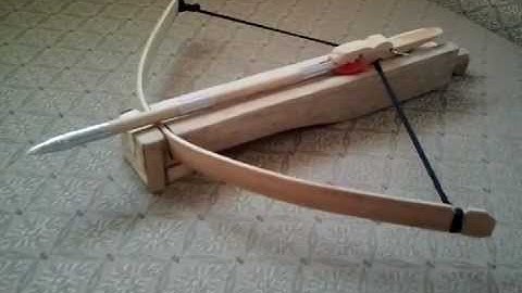 How to make a-MINI CROSSBOW-part 4 Final