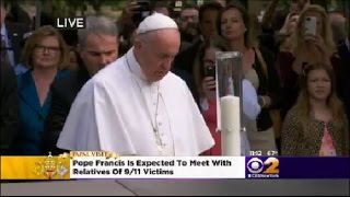 Pope Visits 9/11 Memorial