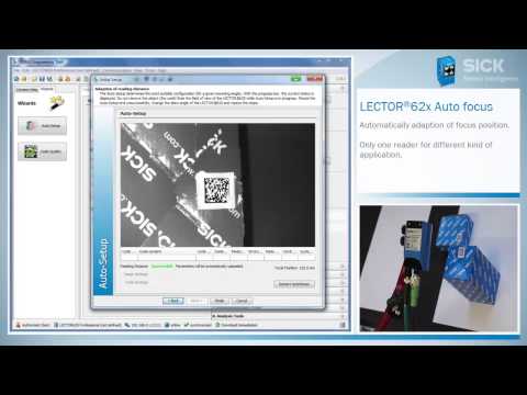 Tutorial LECTOR®62x: auto focus | SICK AG