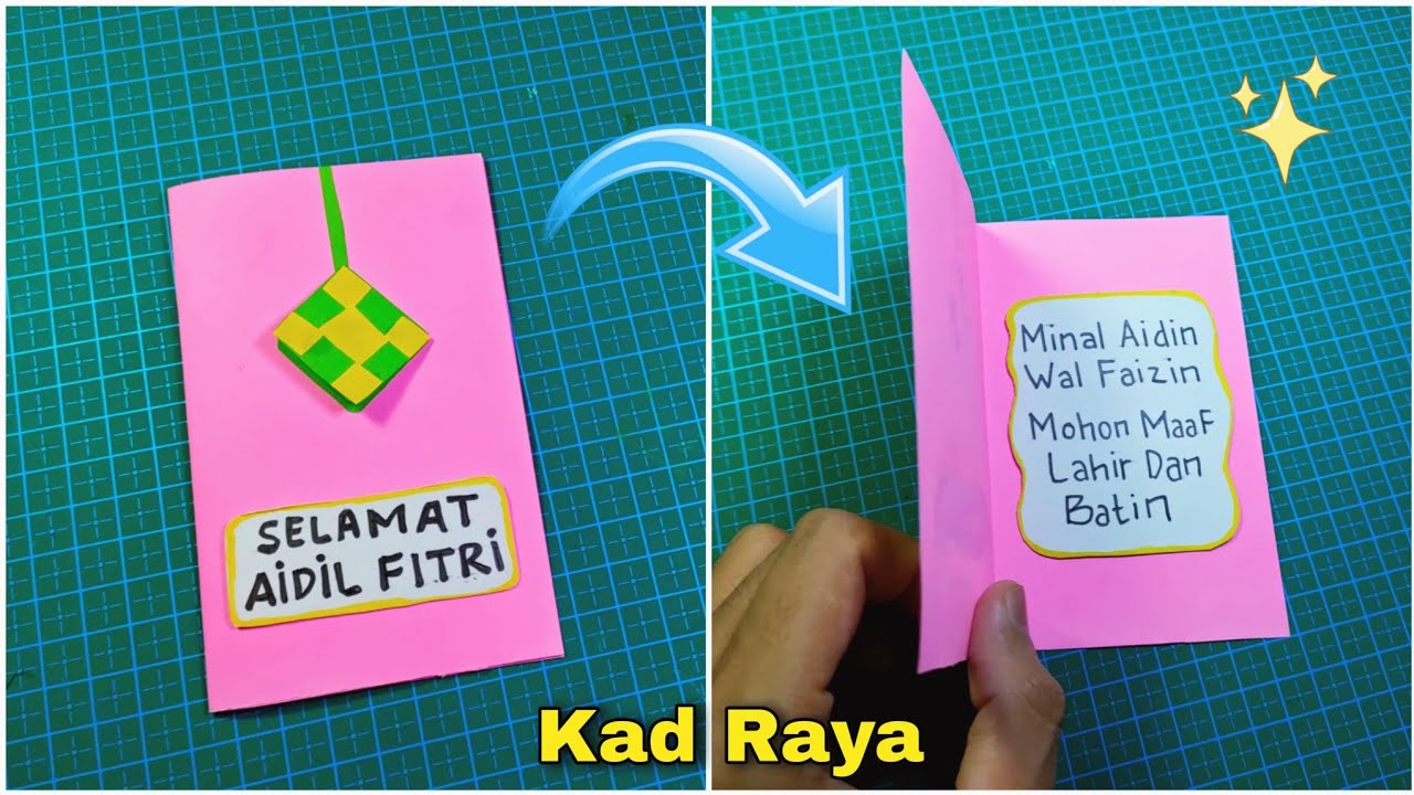 Cara Nak Buat Kad Yang Kreatif - MariarosArmstrong