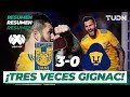 Resumen y goles | Tigres 3 - 0 Pumas | Liga Mx CL 2020 - J8 | TUDN